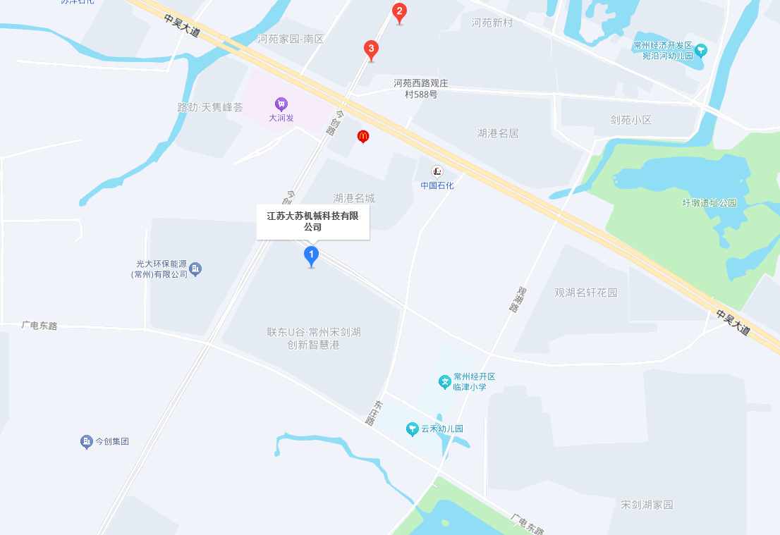 江苏大苏机械科技有限公司百度地图位置